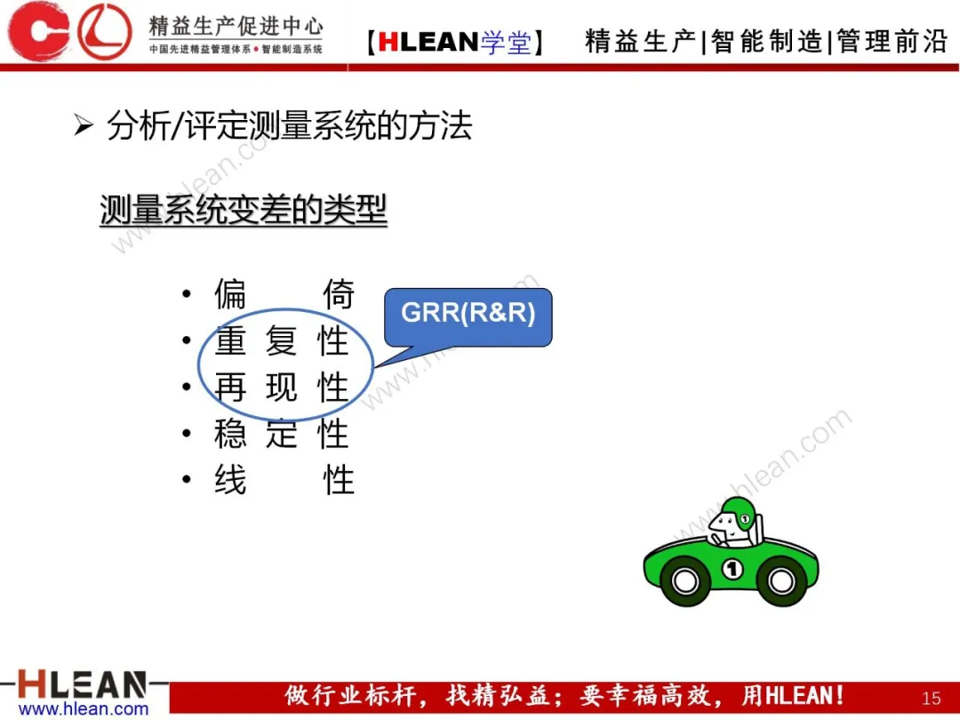 「精益学堂」测量系统分析