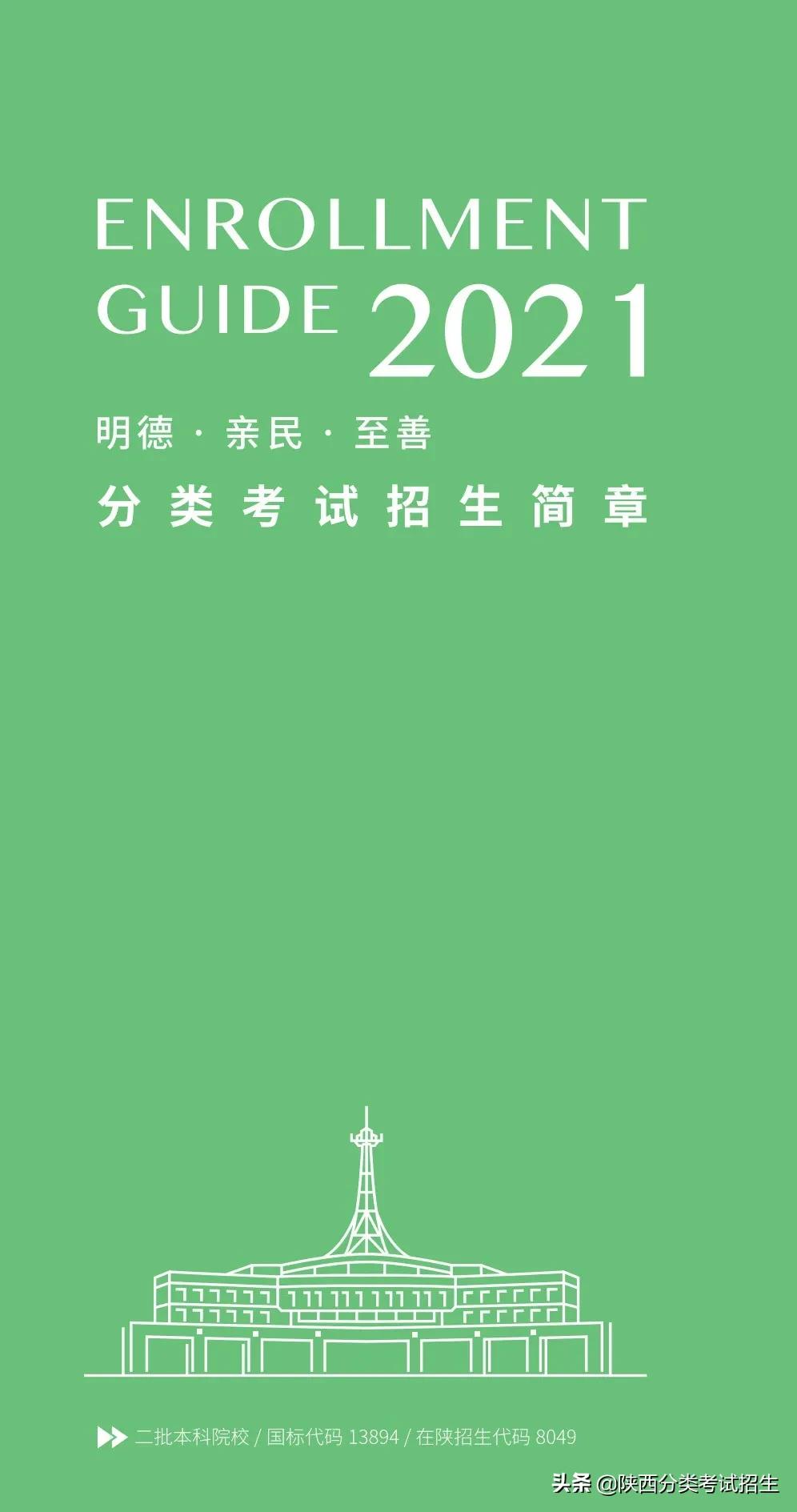 西安明德理工学院2021年分类考试招生报考指南