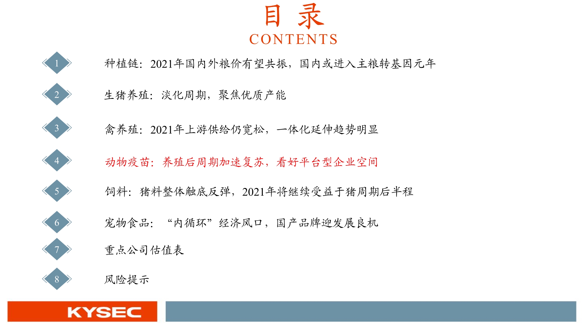 农林牧渔业年度投资策略：养殖聚焦优质产能，种植把握景气周期