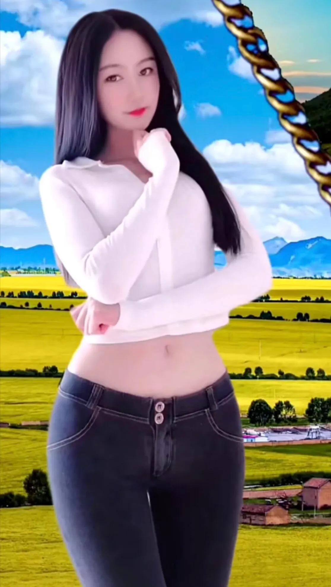 美女模特性感身材图片