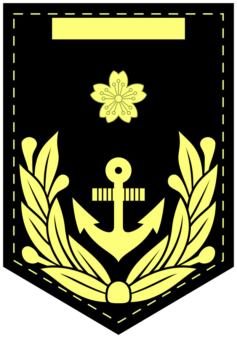 各国军衔标识：日本