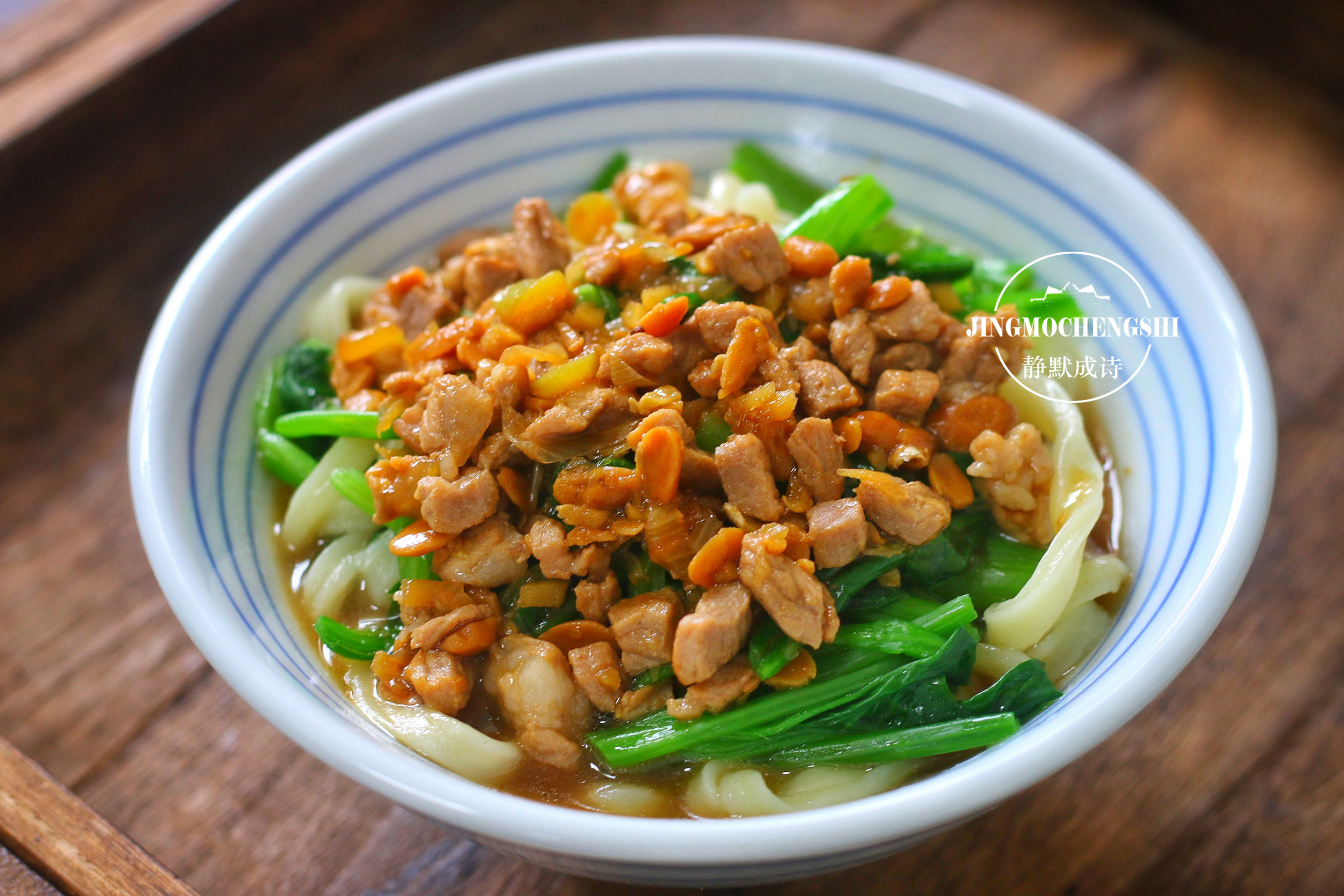 春天的打滷麵，是跟菠菜息息相關的，醬香味足，來上1大碗，真香