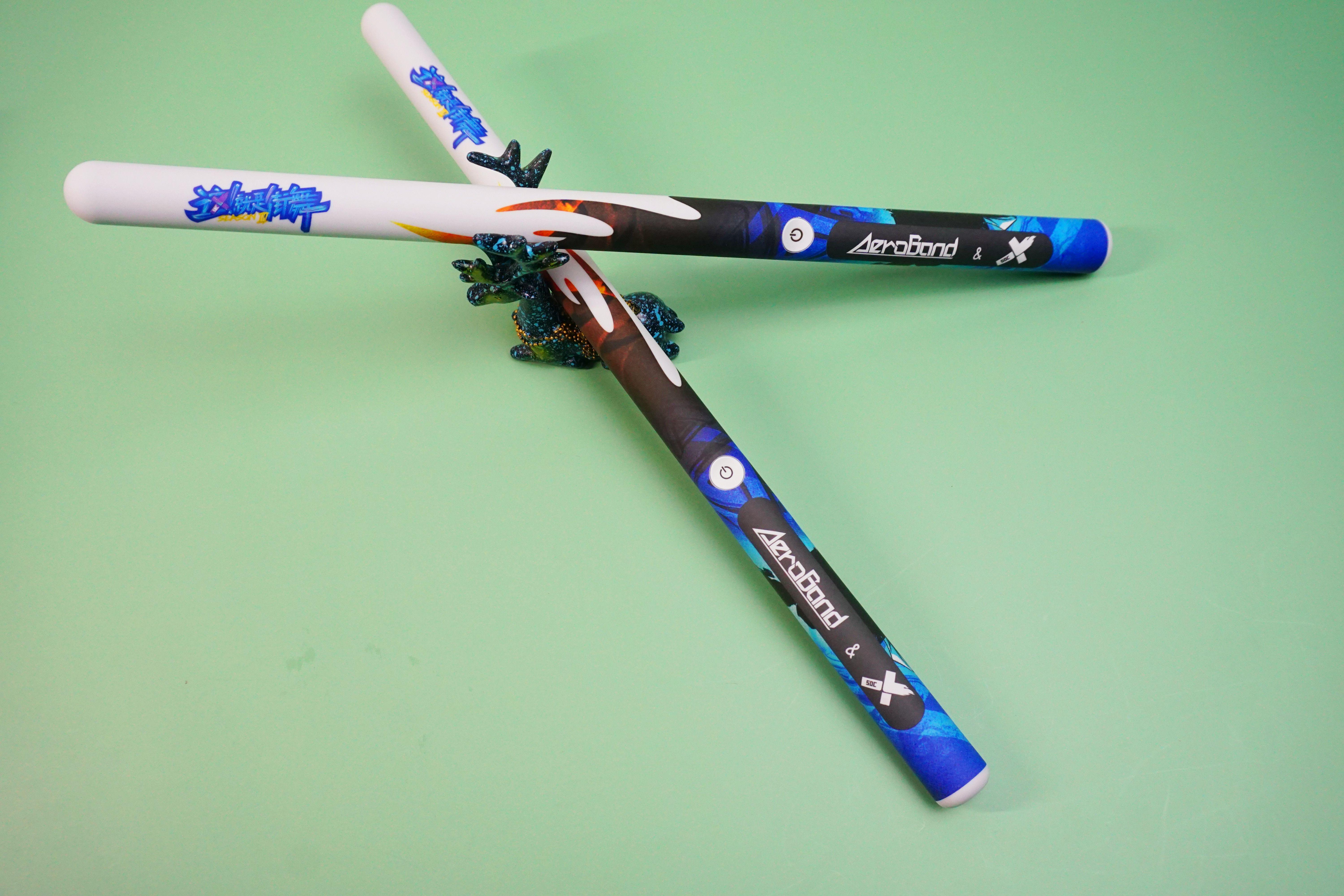 科技遇上潮玩智能，AEROBAND体感架子鼓体验