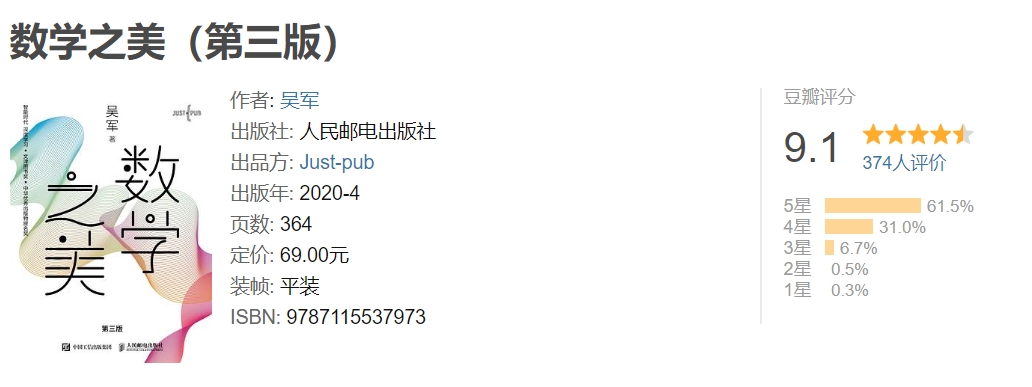 這些一直霸榜的程序員書你知道是哪幾本嗎？每本豆瓣評分8.0以上