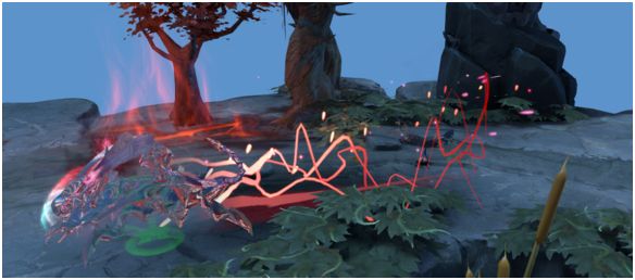 DOTA2饰品推荐——编织者腥红之