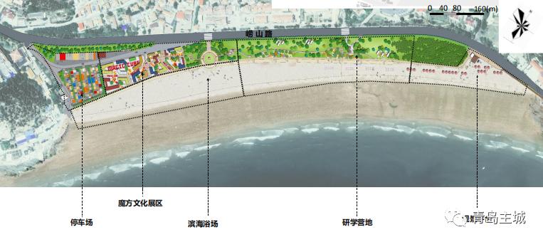 海滩旁的“魔方公园”如此酷炫！青岛又将诞生一个网红地标