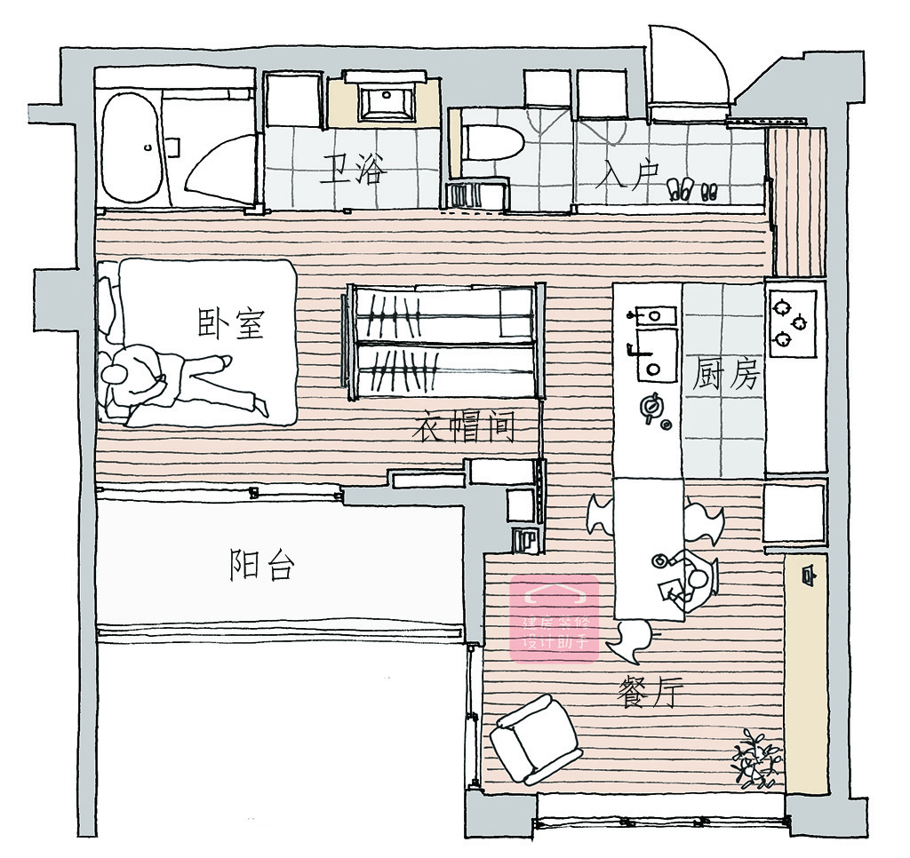 日本70后夫妻的52㎡住宅，低成本布置出最朴实的精致，好温馨