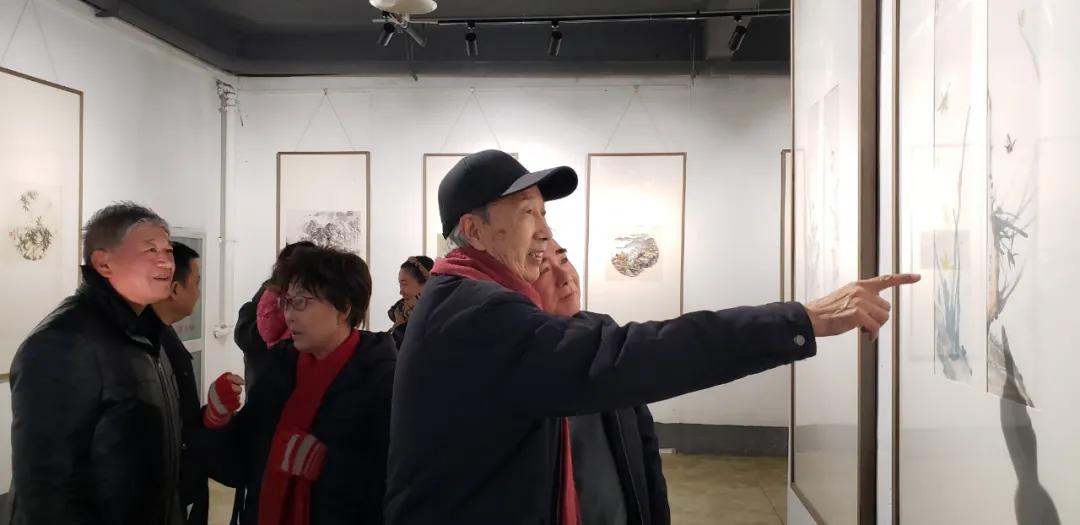 「笔墨心像」孙振国师生作品展隆重启幕