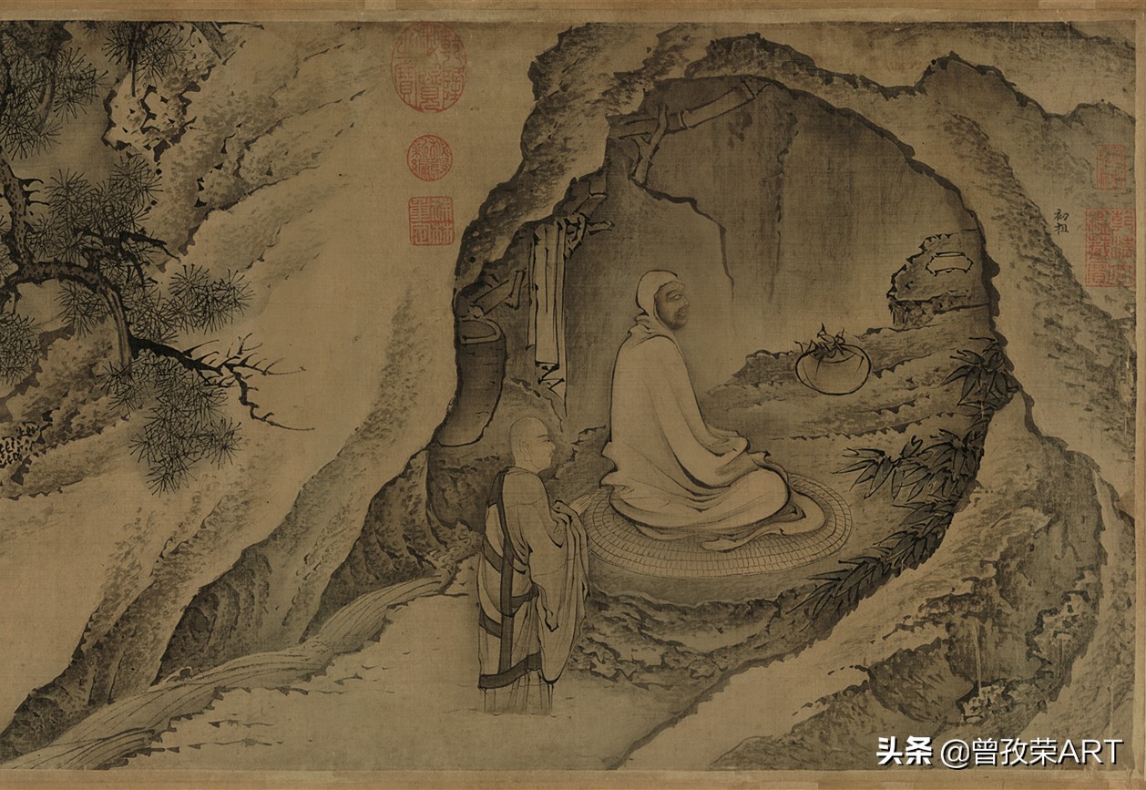 达摩面壁,慧可断臂,一张图看懂六代禅宗祖师的发展历程