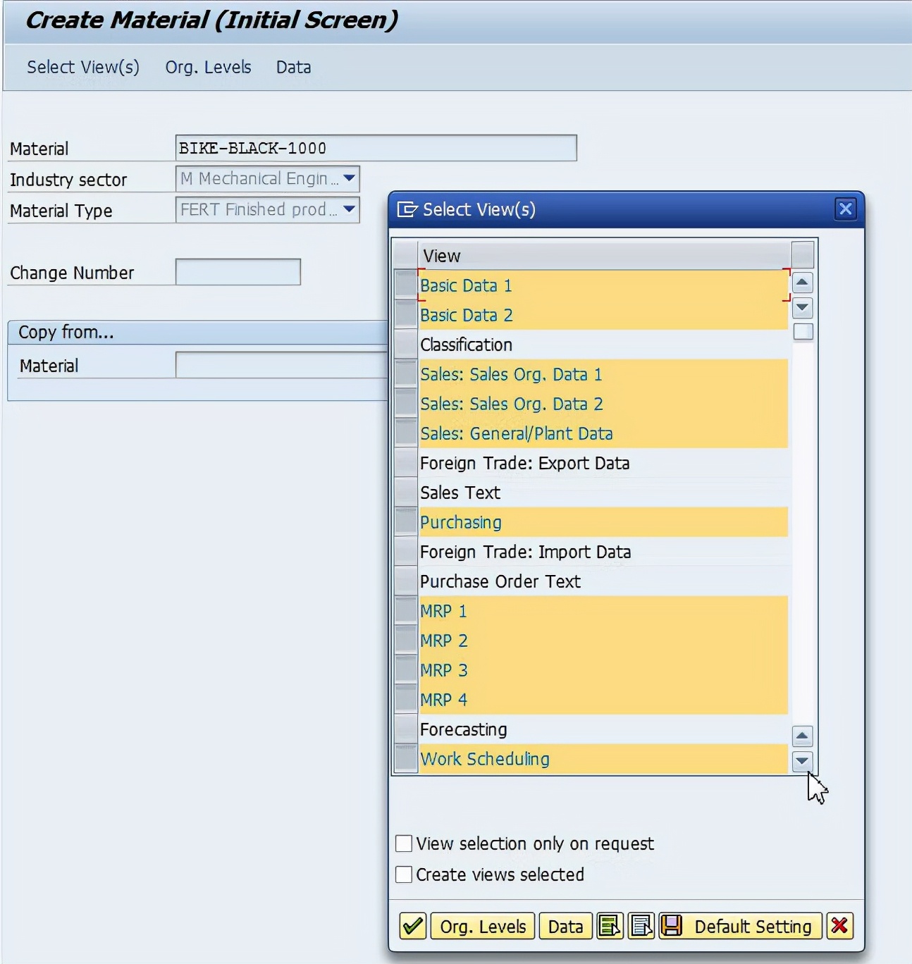 SAP VC销售订单中可配置物料的使用