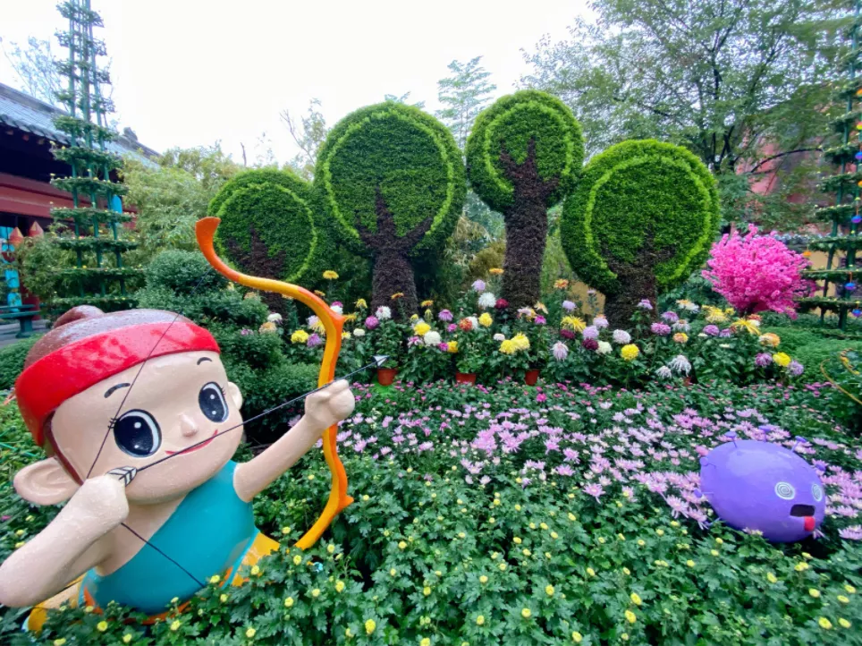 中国开封第38届菊花文化节开幕