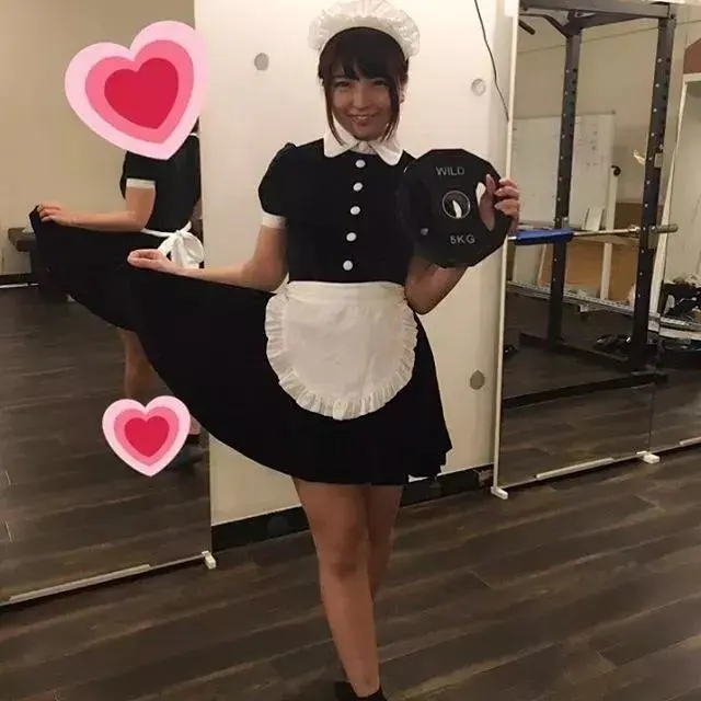 日本"女仆"健身房火了，满场丰胸翘臀，