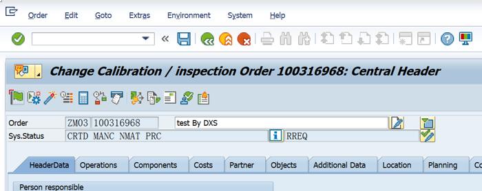 SAP PM 入門系列12 - IW32 下達一個維護訂單