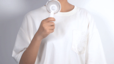 挂脖子上的"隐形空调"！吹出健康涡轮扇