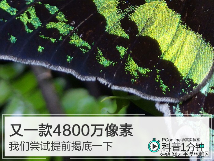 科普一分钟｜又一款4800万像素，我们尝试提前揭底一下