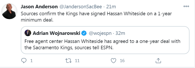 懷特塞德一年底薪簽國王！白邊回歸夢想起點，阻攻王為何沒人搶？