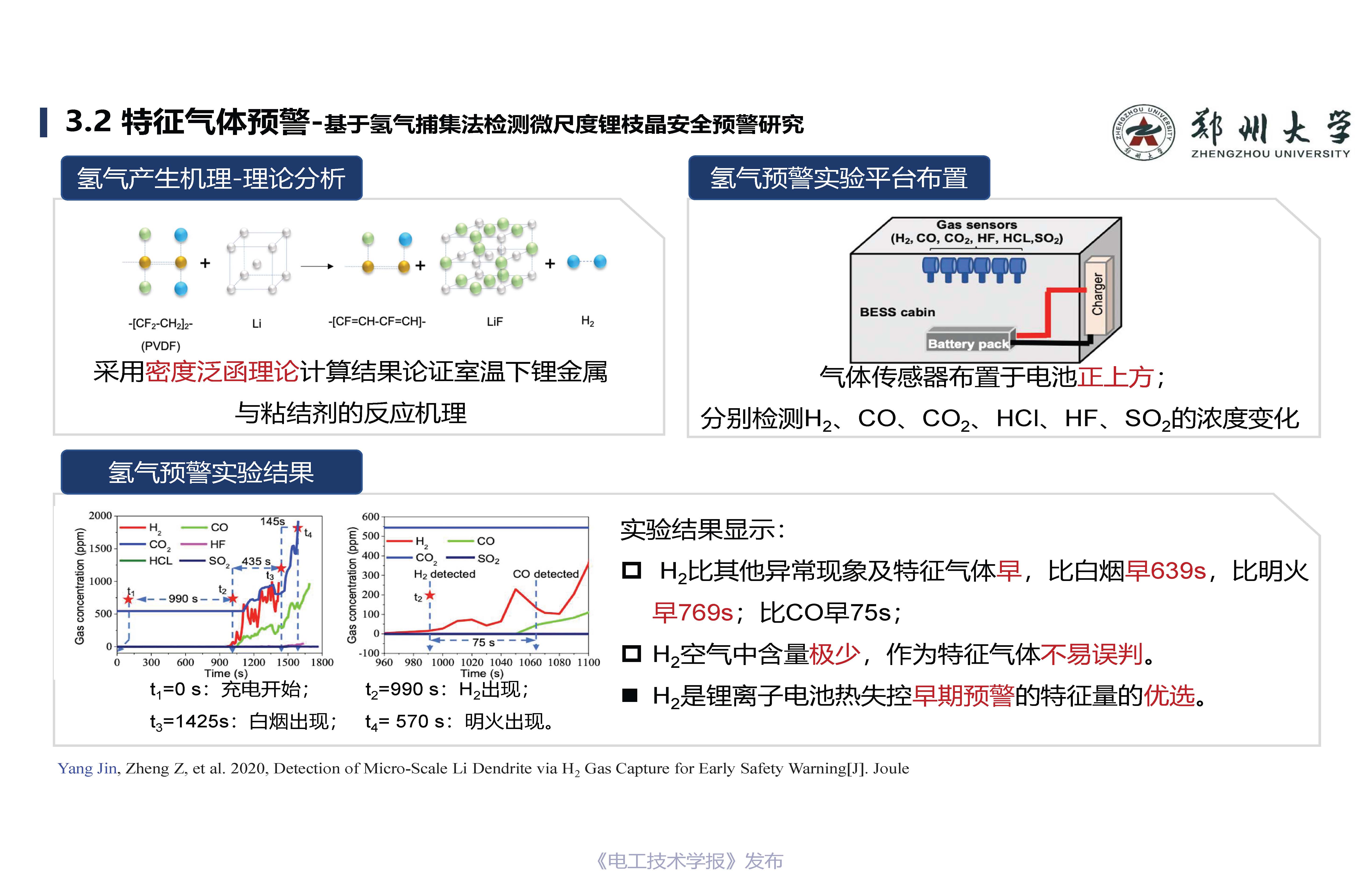 郑州大学金阳教授：锂离子储能电站早期安全预警