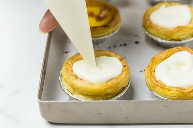 蛋挞加点ta，秒变网红款，同事都来问配方了