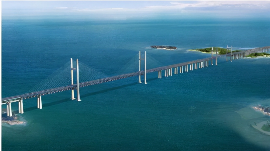 120億幫台灣修建跨海大橋？ 首座公鐵兩用跨海大橋，距台灣多近？