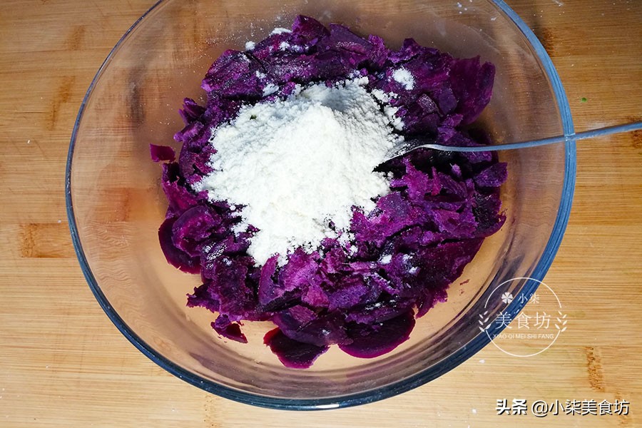 图片[5]-4个紫薯 2个鸡蛋 不用烤箱 简单一做 酥脆拉丝 好吃还减肥-起舞食谱网