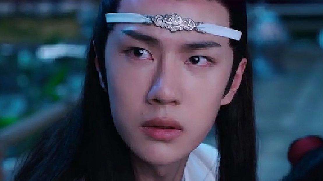 陈情令蓝忘机的九个绝美瞬间：云梦落泪、雪中