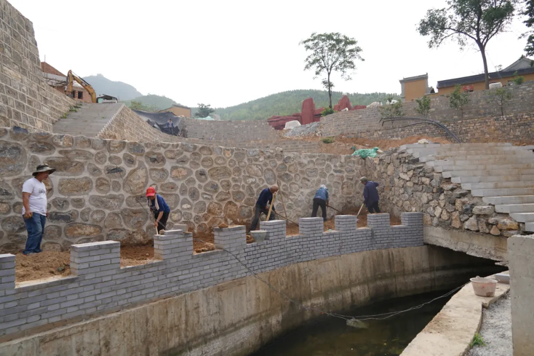 第六届河北省旅发大会涉县片区观摩项目建设火热推进中