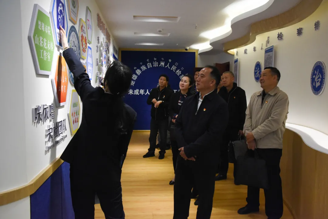 省第六驻点指导组到楚雄州人民检察院检查指导队伍教育整顿工作
