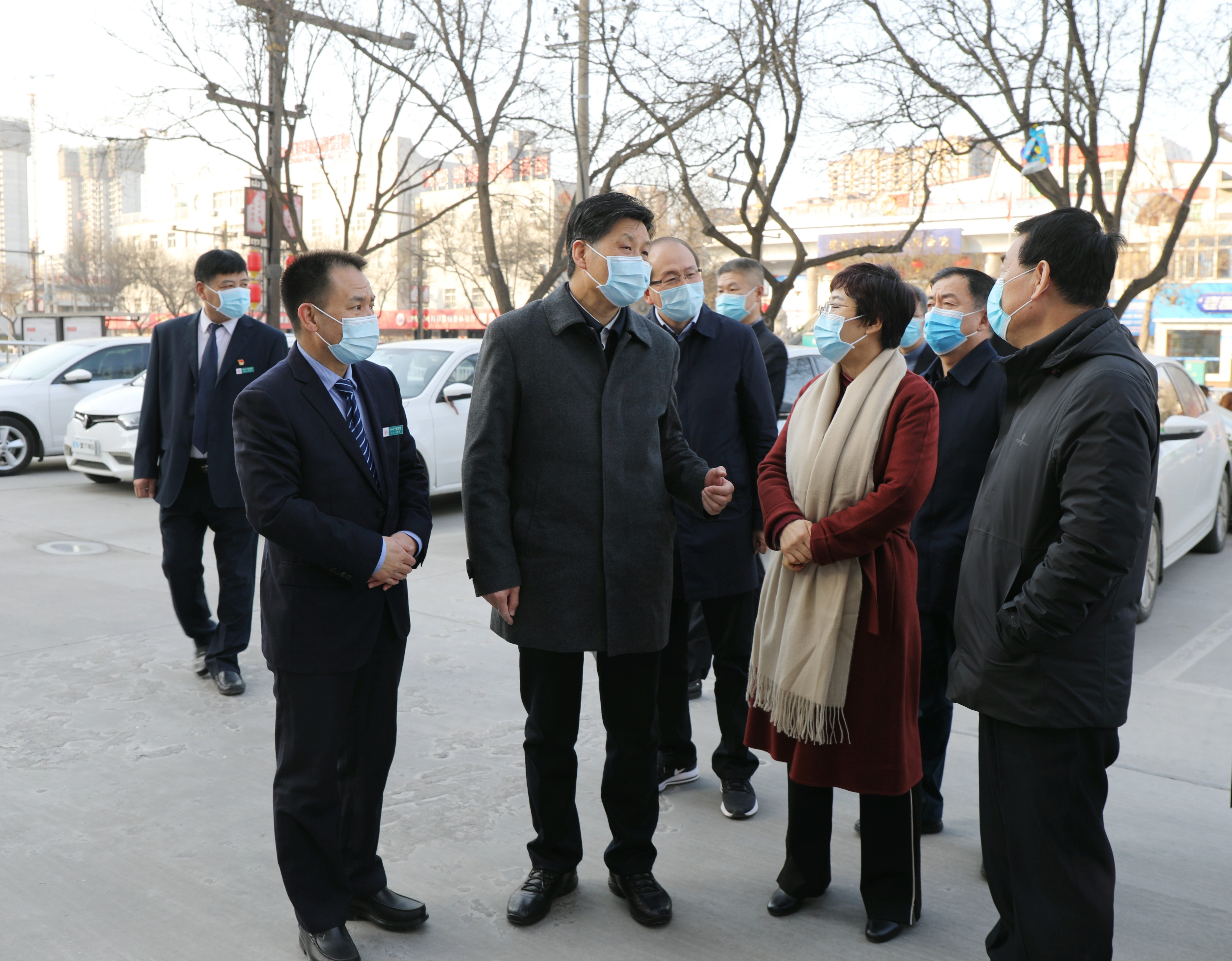 省卫健委党组书记刘勤社来渭南市妇幼保健院督导检查冬春季疫情防控