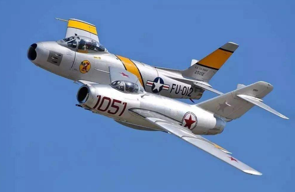 若相遇胜率仅50%歼-5比F-86先进两代打起来居然把握不大