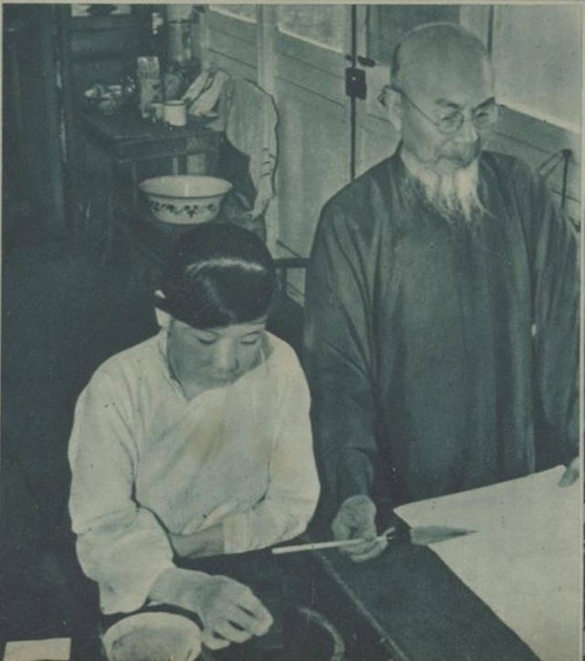 妻子画了一幅虾，齐白石看完说到：画的跟我一