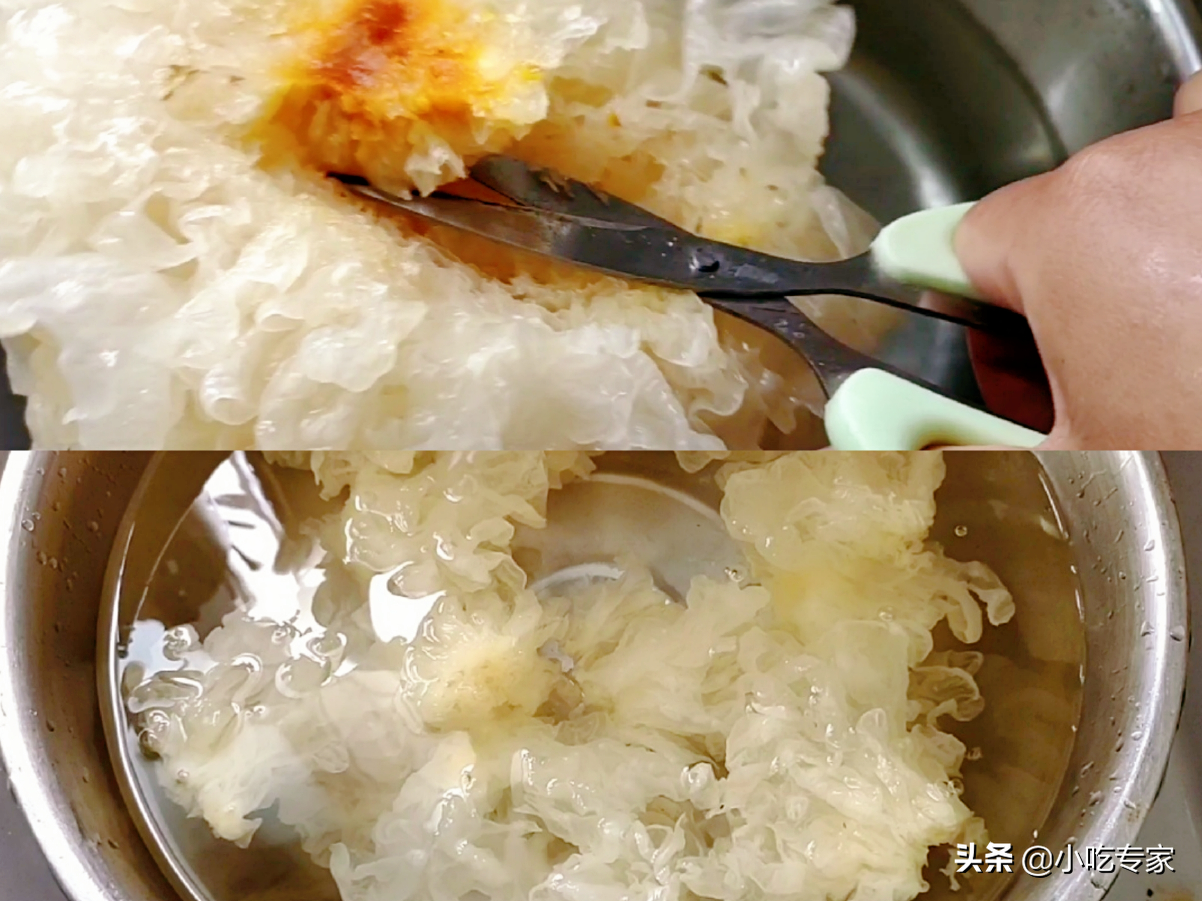 Stew a pot of white fungus, red dates and pear soup suitable for drinking after the cold dew, just pay attention to three points, sticky and smooth