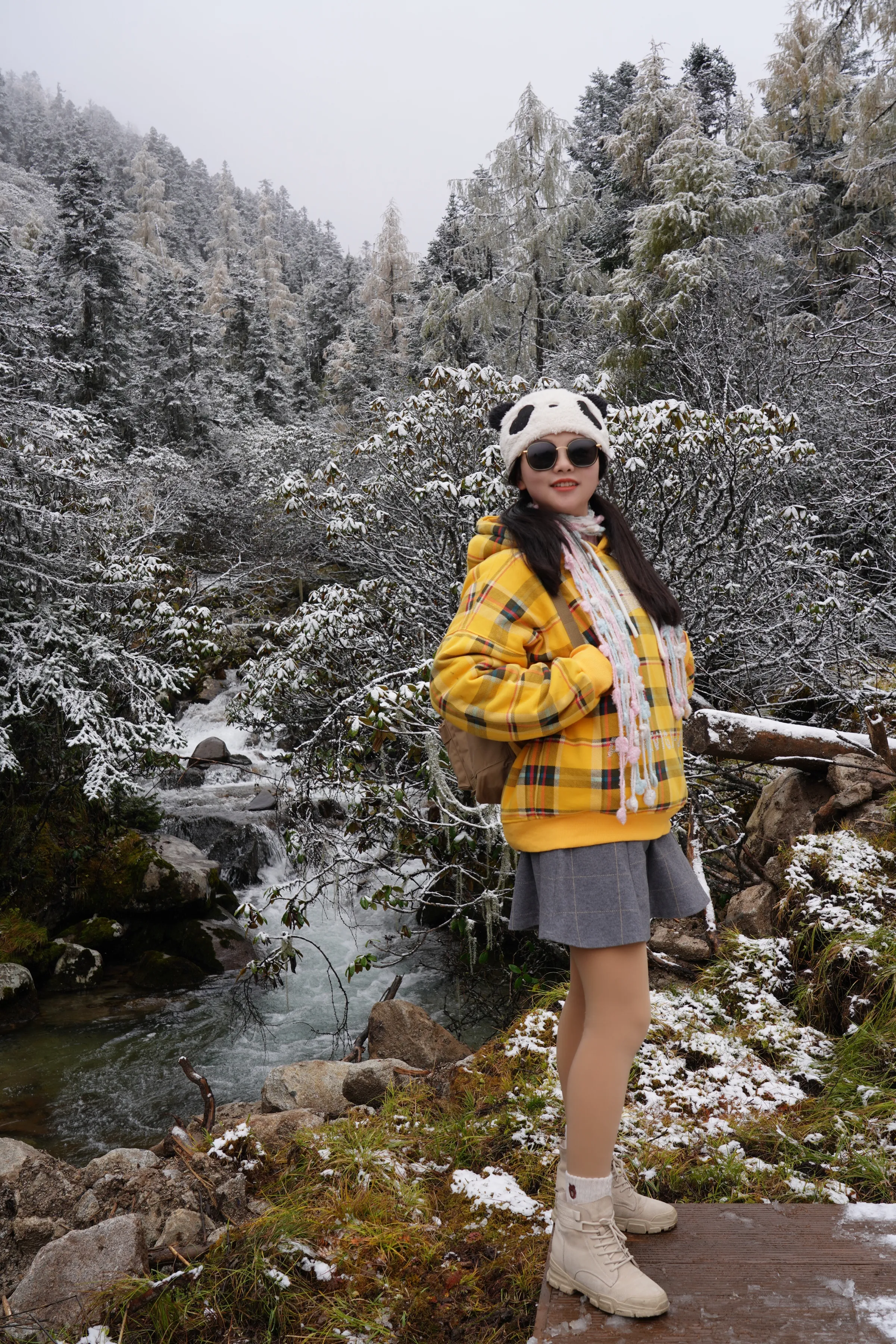 Sichuan Aba·Western Sichuan Little Switzerland·Dagu Glacier Sanao Snow Mountain