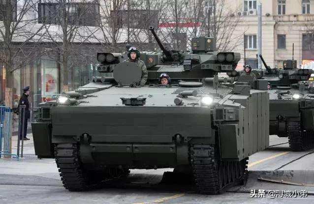 中俄美英德履带式步战车