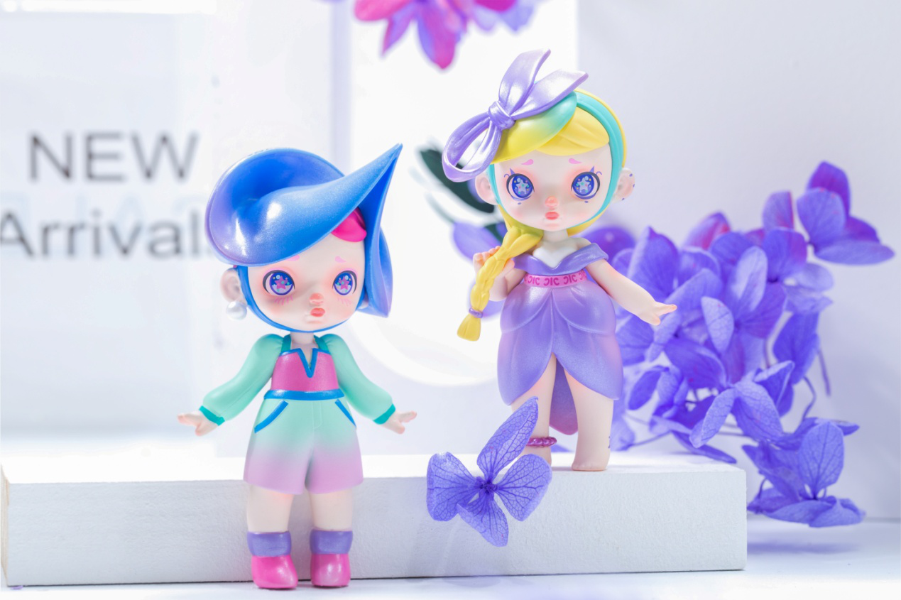 玩具城市劳拉第二弹—花卉时装系列盲盒，背后隐藏工匠精神