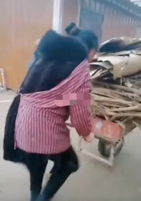 大衣哥媳妇太奢侈？穿貂干脏活不心疼，儿媳曾