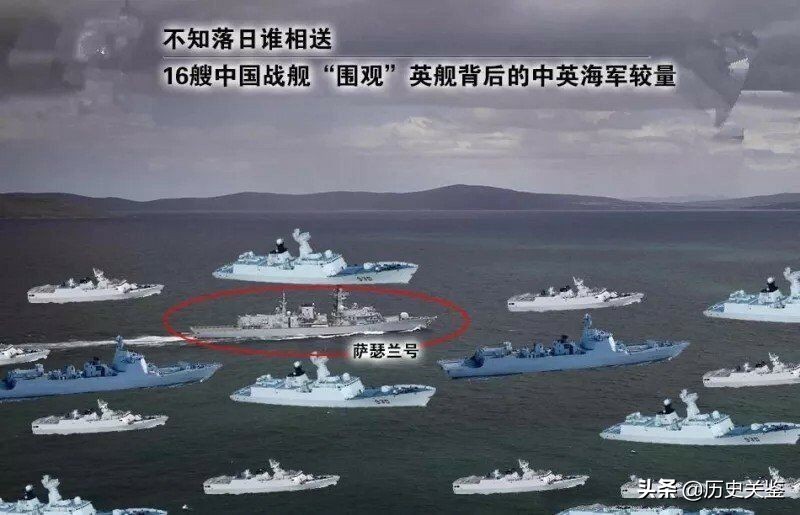 香港回归前夕，英军34艘军舰开赴南海，对峙三天三夜险起冲突