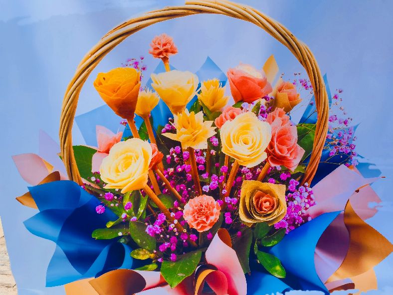 山东莒县最美“煎饼”花