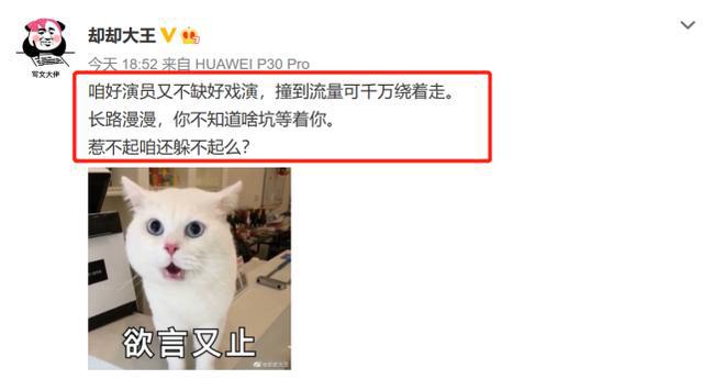 《战长沙》编剧力挺杨紫，让她绕着吴亦凡走，小心被坑