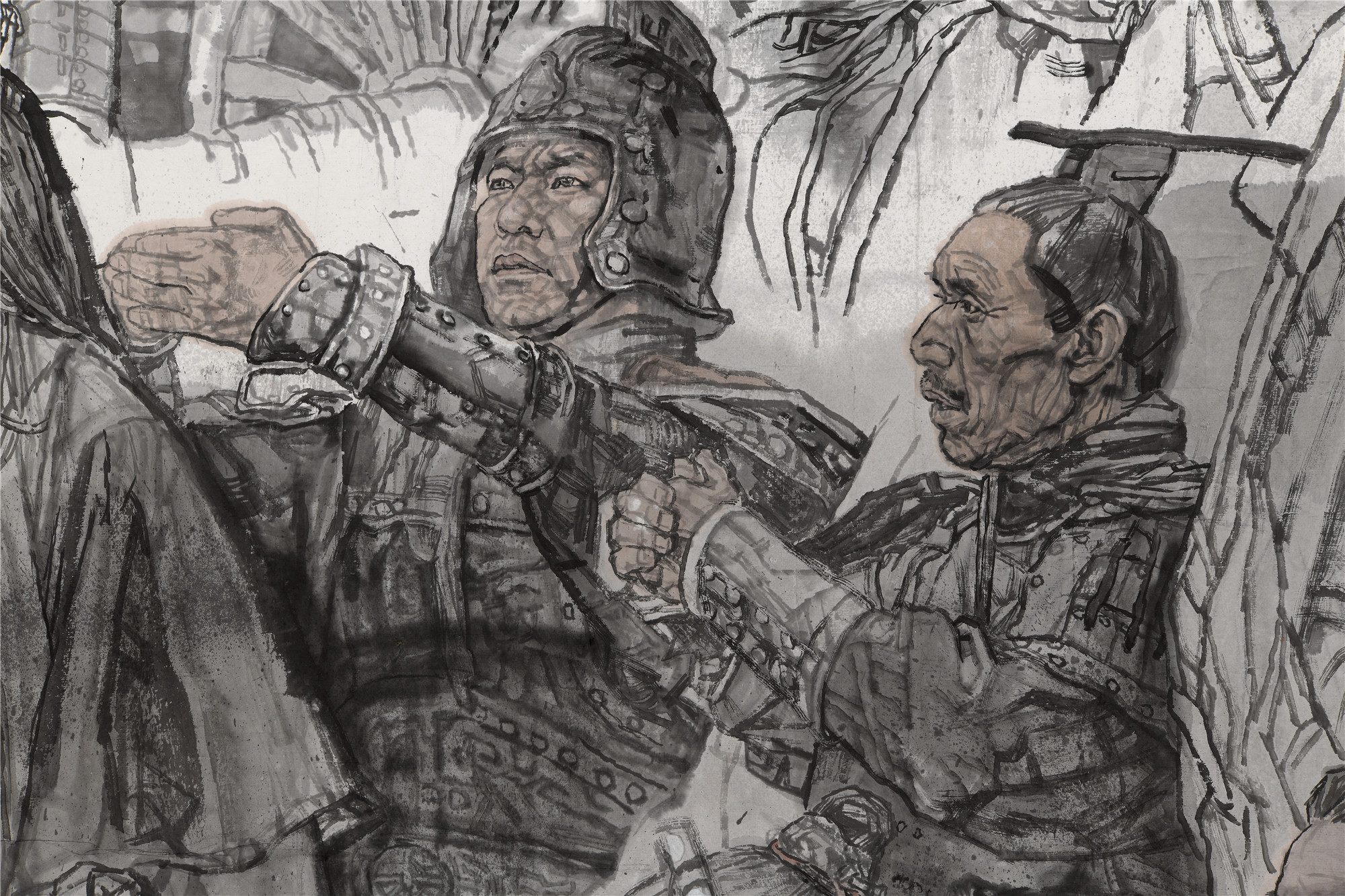 李宽东临碣石重大历史题材美术创作工程