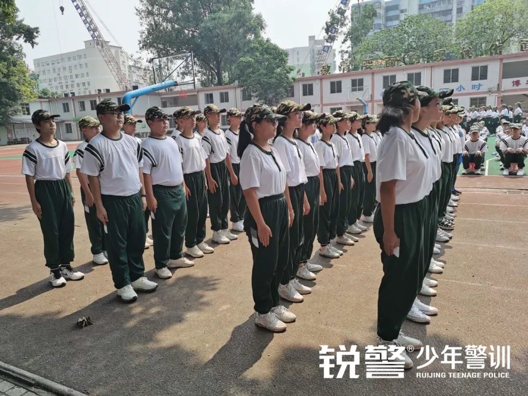 锐警少年警训：广园中学新生警训素质拓展精彩花絮