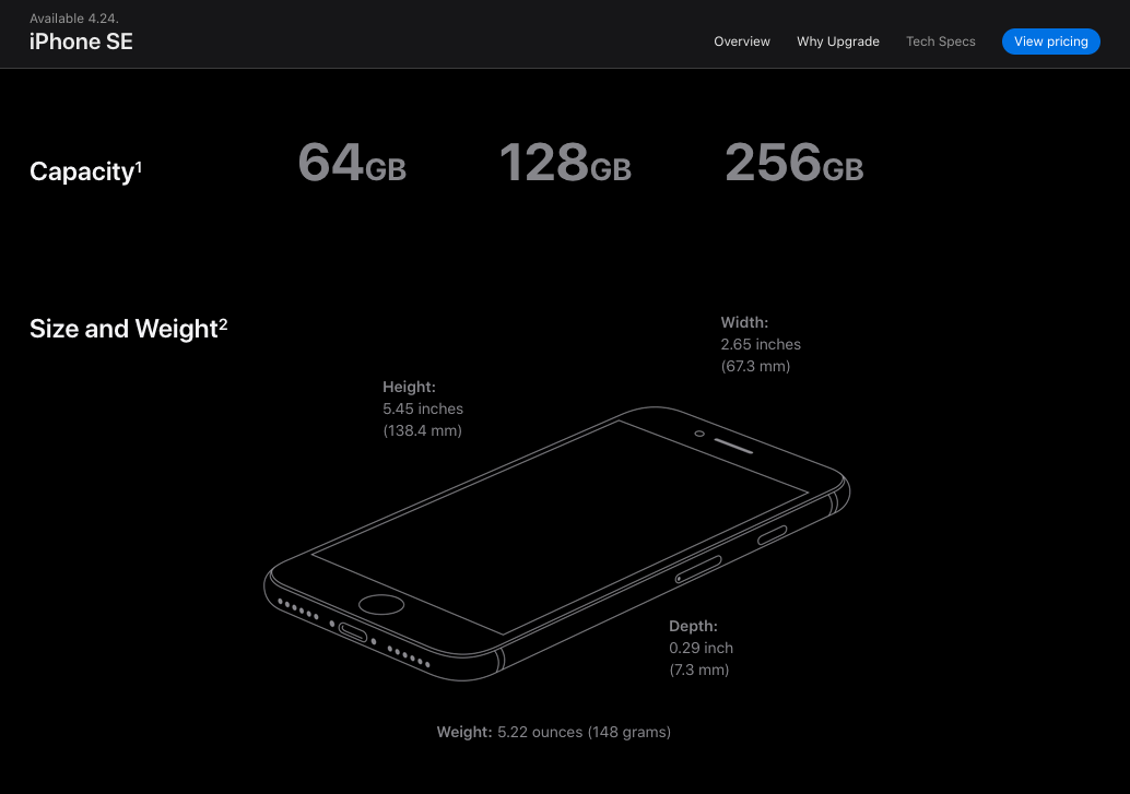 2020款iPhone SE宣布公布！配用A13CPU，3299元起