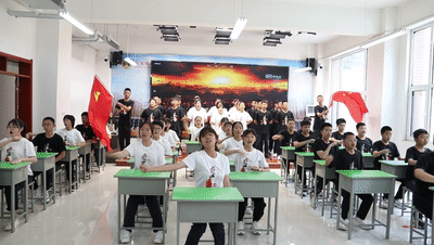 桃城中學(xué)初中部舉行紅歌合唱比賽(圖7)