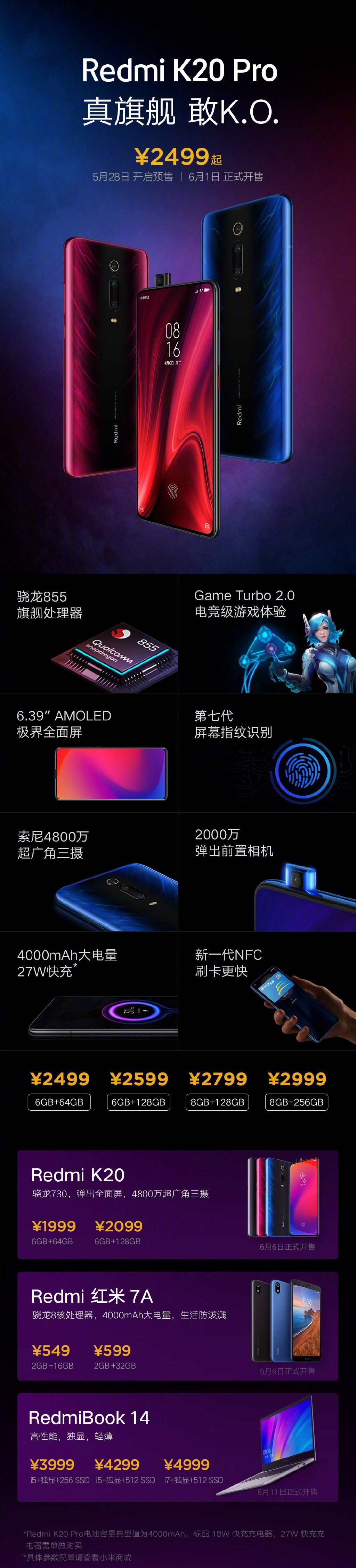 “性价比高之首”总算下手！红米noteK20专业版和Pro版如何选？