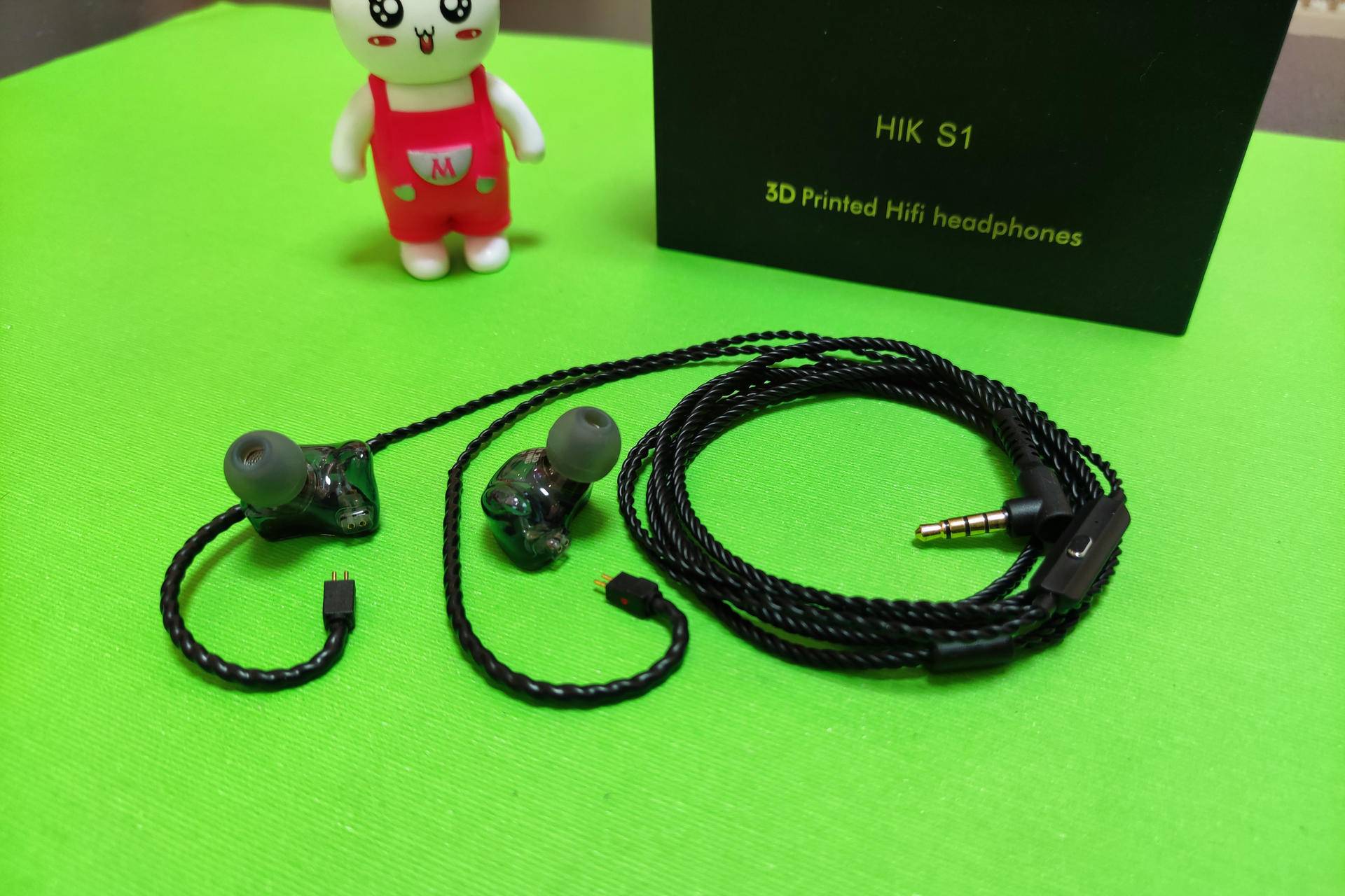 高品质机线分离式3D打印耳机—好音质嗨听永不落后