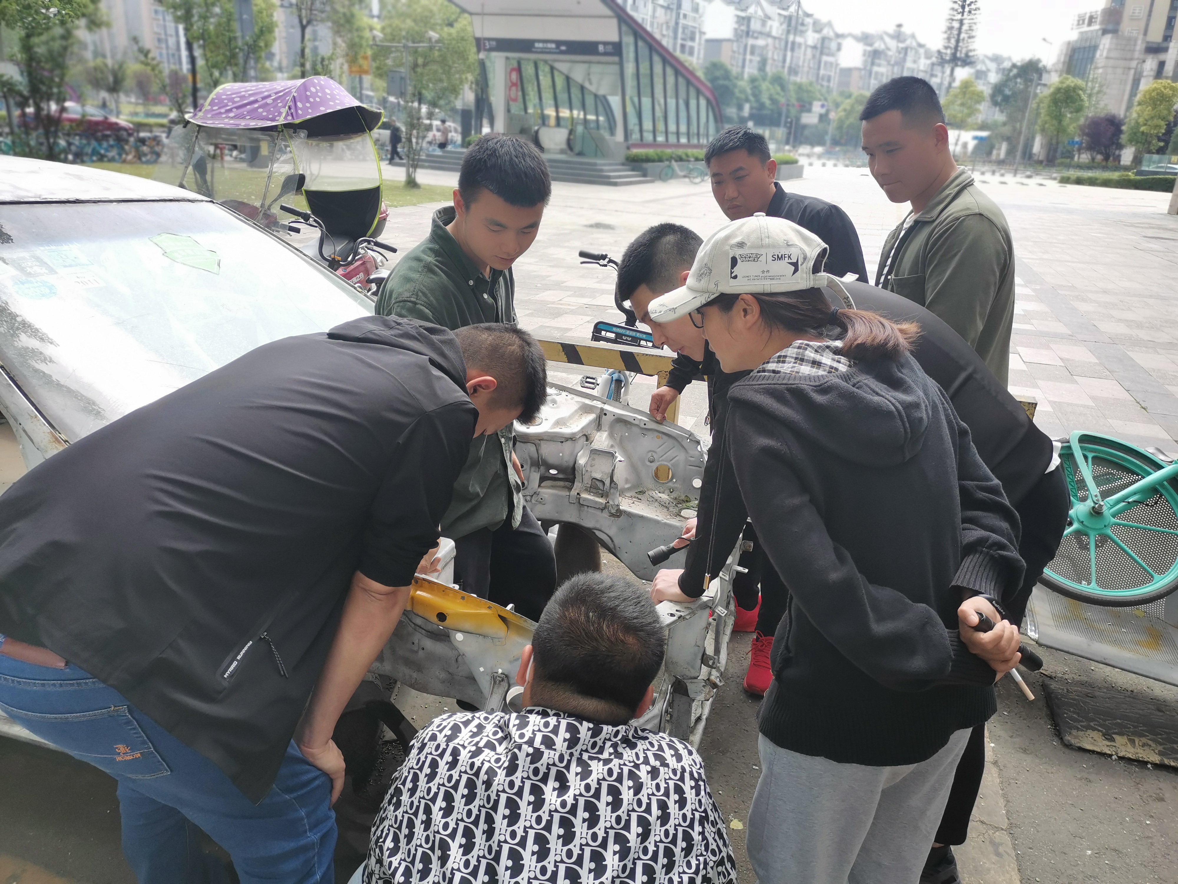 這次來進修的車商居多，二手車大有可為