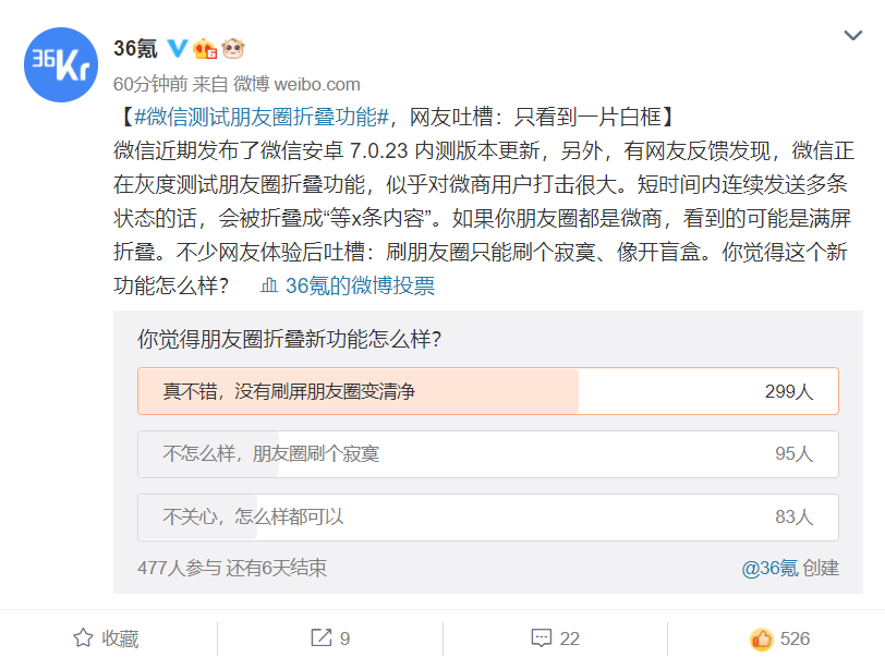 微信重拳整治朋友圈，烦人的微商广告要凉了？