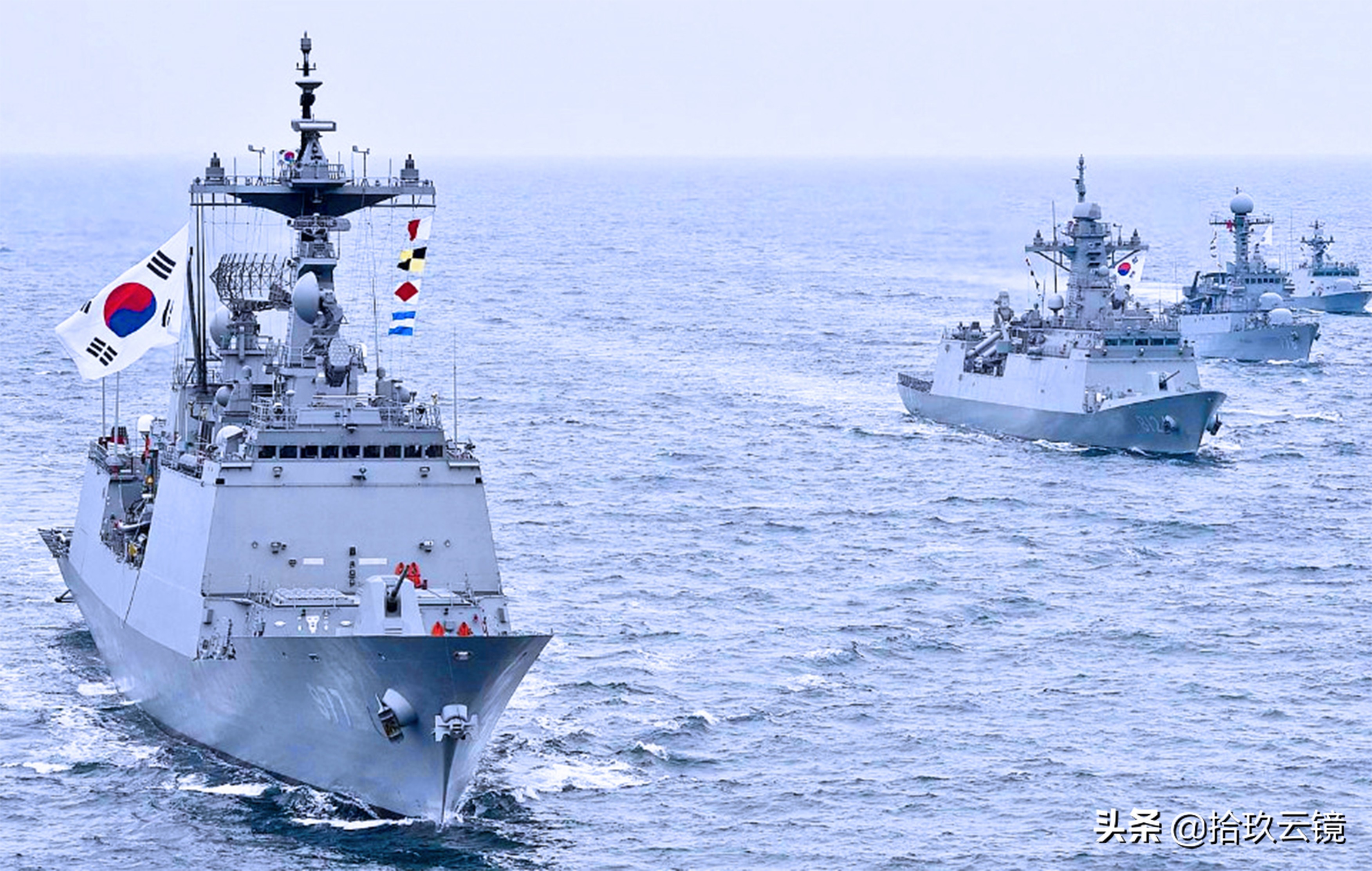 韩国海军有多强？170多艘舰艇、20万吨排水量，实力不容小觑