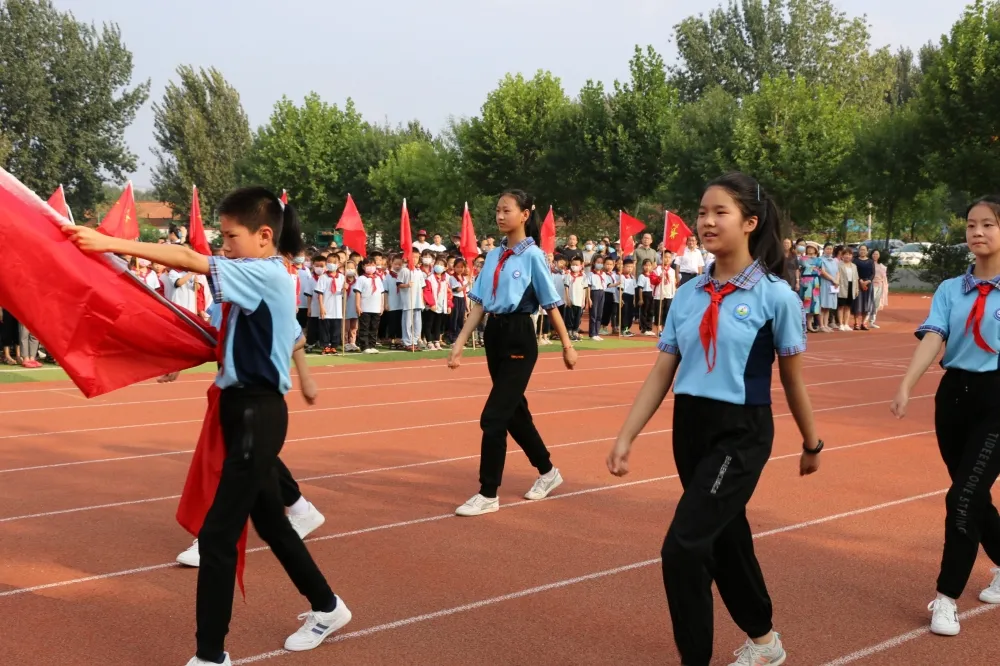 安丘市锦湖小学2021年秋季开学典礼(图3)