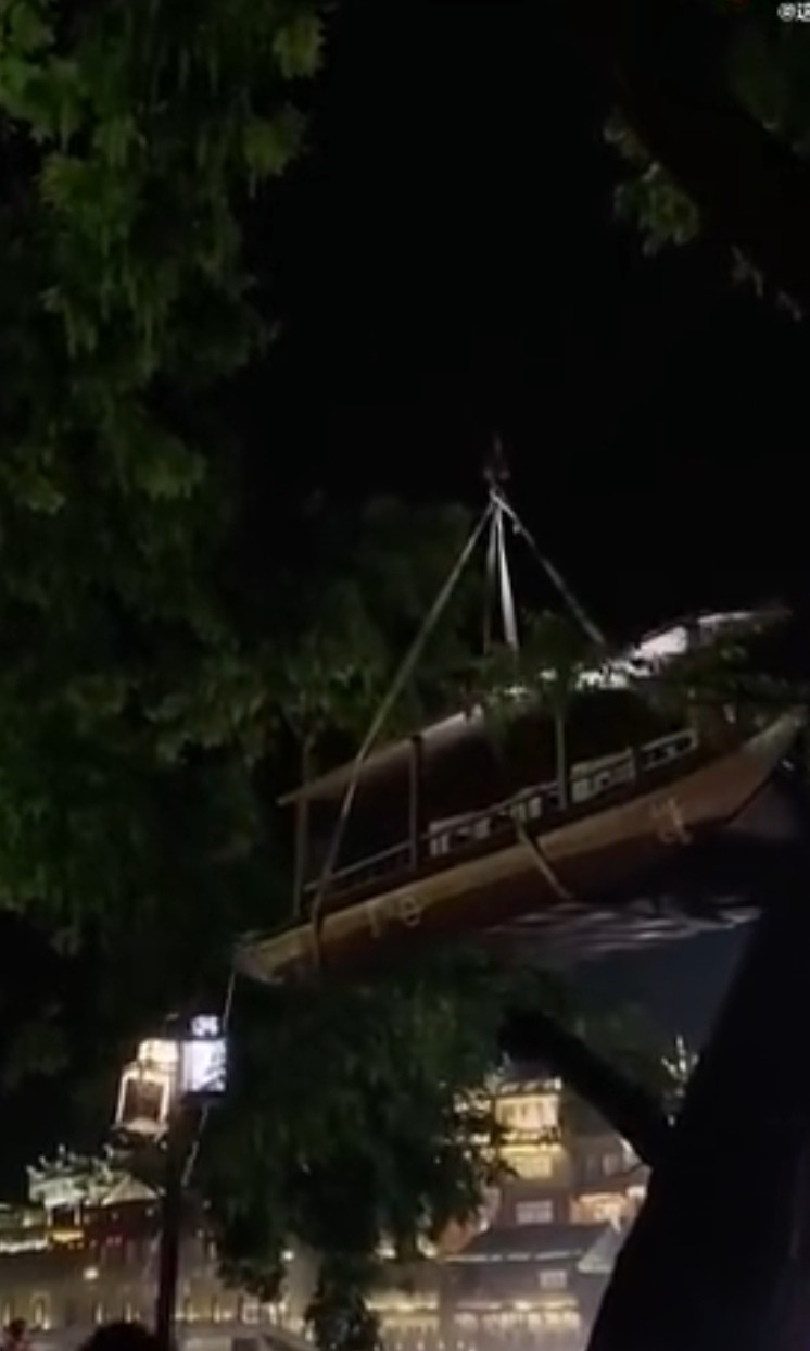 网曝仙剑4开拍画面疑似曝光，超大古船悬半空，主角备选名单曝光