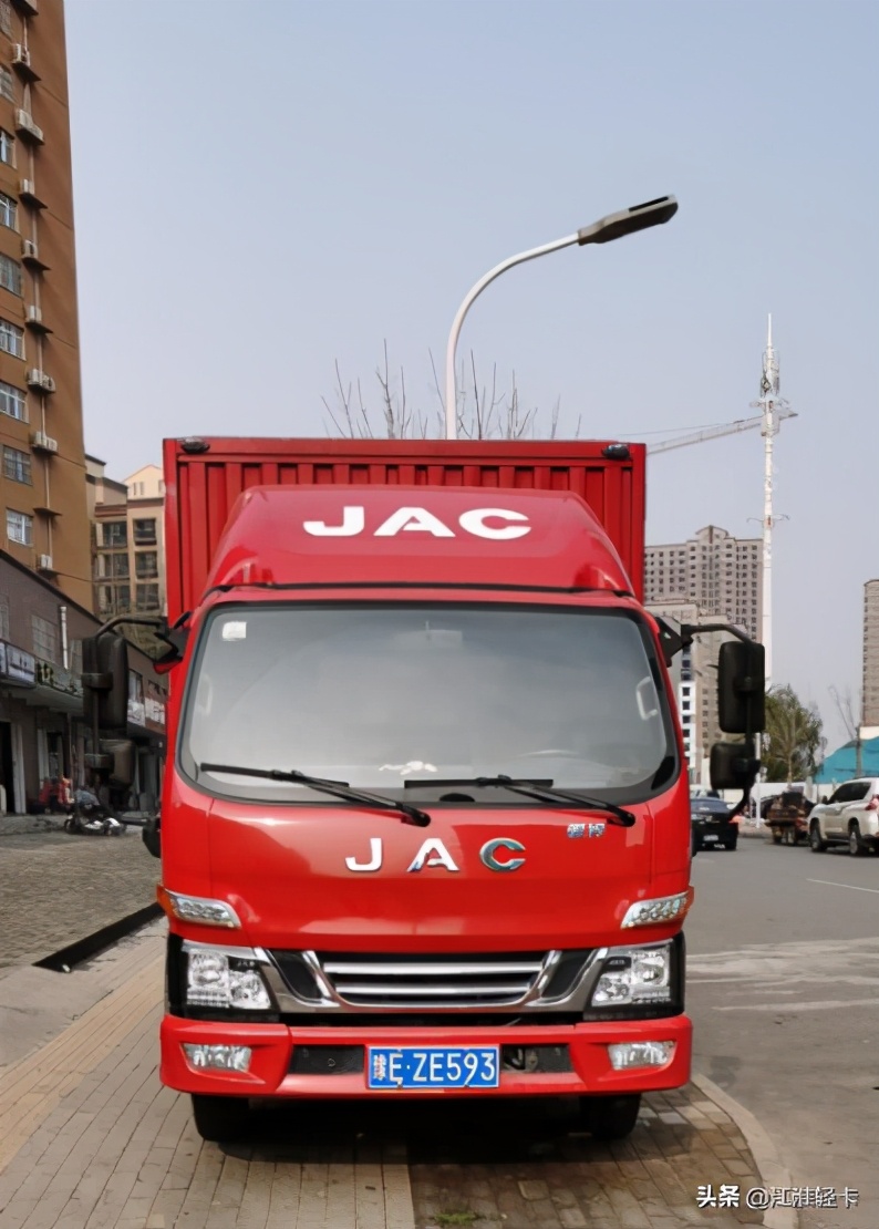 高品质原厂货厢让牛老板再次选择江淮骏铃